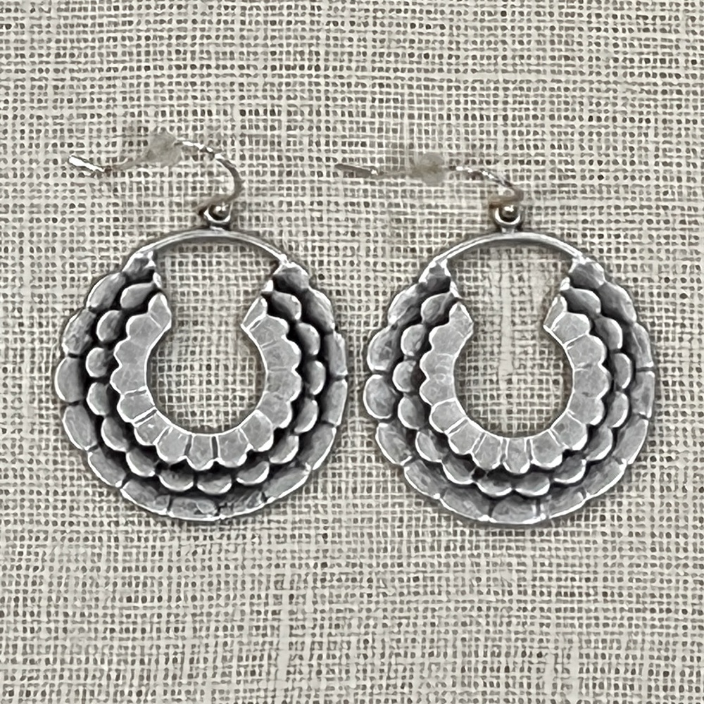 Silver Statement Earrings
